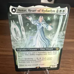 NM Extended Art FOIL Venat, Heart of Hydaelyn, MTG, Final Fantasy, Magic, 434 - Image 1