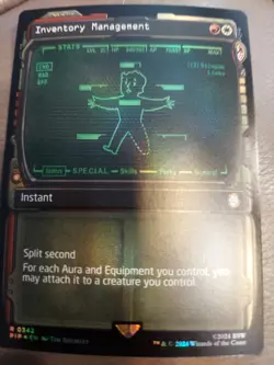 Inventory Management (Showcase) Universes Beyond: Fallout Foil - Image 1