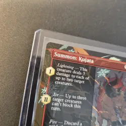 MTG Summon: Kujata 199 Borderless Regular Rare Final Fantasy FIN - Image 3