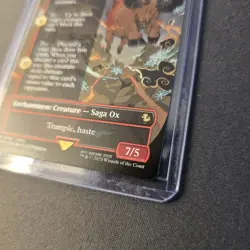 MTG Summon: Kujata 199 Borderless Regular Rare Final Fantasy FIN - Image 5