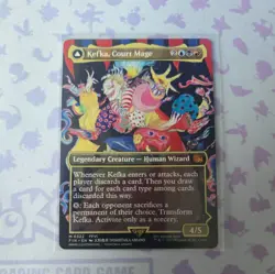 Final Fantasy MTG Magic Kefka Court Mage 0322 Mythic Borderless - Image 1