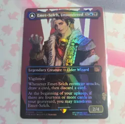 MTG Final Fantasy Emet-Se;ch Unsundered / Hades Borderless Foil Mythic M 0394 - Image 1