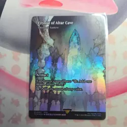 Crystal Of Altar Cave Showcase Foil Final Fantasy FCA MTG Through The Ages - Image 1