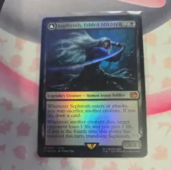 MTG final Fantasy Sephiroth, Fabled Soldier 0115 Foil - Image 1