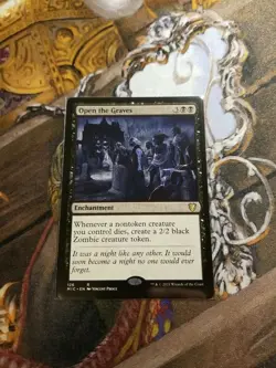 Open The Graves MTG Commander - Unplayed - - Image 1