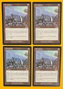 MTG SCRAPHEAP (x4) Urza's Legacy (OldManMTG 010-835) - Image 1