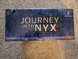 Magic The Gathering MTG Journey Into Nyx Fat Pack Brand Sealed 9 Booster Packs - Image 2