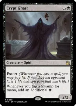Crypt Ghast -Foil Near Mint MTG Ravnica Remastered - Image 1
