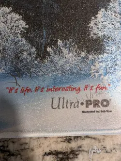 Ultra Pro GenCon 2025 Bob Ross Magic MTG Playmat - Image 4