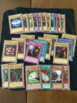 1996 Yugioh TCG - 27 Card Lot - LOB, MRD, MRL, SDK - Unlimited Edition - Image 1