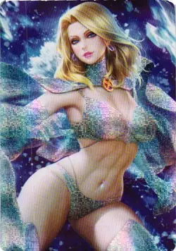 EMMA FROST CFORCARD ANGELS Custom Art Goddess Story Anime Collectible Card - Image 1