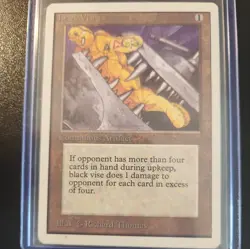 Magic the Gathering Card, Black Vise, Rare, Unlimited Edition - Image 2