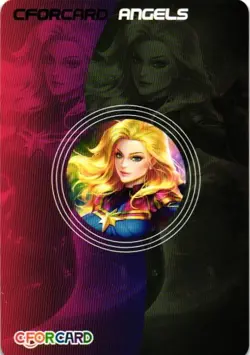 CAPTAIN MARVEL CFORCARD ANGELS Custom Art Goddess Story Anime Collectible Card - Image 2
