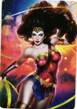 WONDER WOMAN CFORCARD ANGELS Custom Art Goddess Story Anime Collectible Card - Image 1