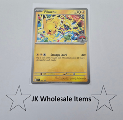 WORLD CHAMPIONSHIPS 2025 PIKACHU BLACK STAR PROMO CARD POKEMON TCG NM 225 - Image 1