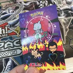 Bubble Shiny Mewtwo Hearts Holo Pokemon Card Database Team Rocket Peru - Image 2