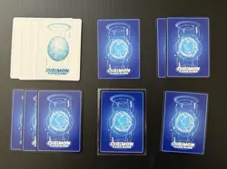 [LOT OF 12] Digimon Card Game Arisa Kinosaki Cards BT22 Cyber Eden - Image 2