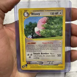 Pokemon Blissey Non Holo Rare 6/147 Pokemon Aquapolis NM Vintage Vtg Card TCG - Image 1