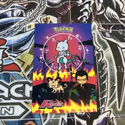 Bubble Shiny Mewtwo Cracked Ice Holo Pokemon Card Database Team Rocket Peru - Image 1