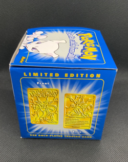 Burger King 1999 Pokemon Mewtwo 23k Gold Plated Card w/Pokeball *NIB* - Image 4