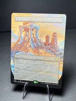 MTG Card Urza's Power Plant (Borderless) Double Masters 371 Regular Rare NM JY - Image 1