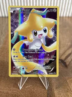 Jirachi XY112 Black Star Promo Holo Pokemon Card Full Art - Image 1