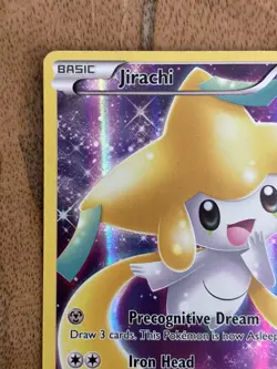 Jirachi XY112 Black Star Promo Holo Pokemon Card Full Art - Image 3