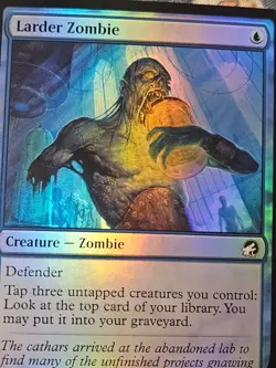 Larder Zombie FOIL Innistrad: Midnight Hunt MTG Magic - Image 3