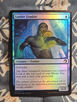 Larder Zombie FOIL Innistrad: Midnight Hunt MTG Magic - Image 4