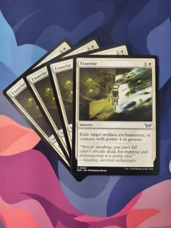 Exorcise x 4 | 7% Off 2+ | Duskmourn| NM | MTG - Image 1