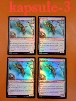 4x Red Herring | FOIL | Murders at Karlov Manor | MTG Magic Cards - Image 1