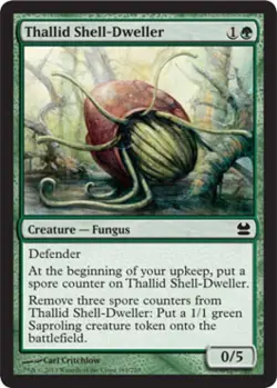 Thallid Shell-Dweller -Foil Medium Play MTG Modern Masters - Image 1