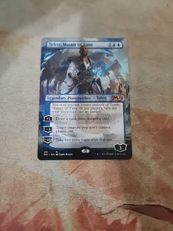Teferi, Master Of Time Borderless Core Set 2021 MTG NM - Image 1