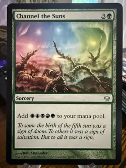MTG Magic the Gathering Fifth Dawn Channel the Suns - Image 1
