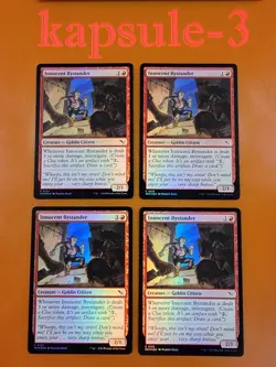 4x Innocent Bystander | FOIL | Murders at Karlov Manor | MTG Magic Cards - Image 1