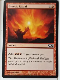 Pyretic Ritual - Magic 2011 Core Set M11 - Magic the Gathering MTG Nice! - Image 1