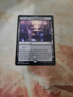 Takenuma, Abandoned Mire Kamigawa Neon Dynasty MTG NM - Image 1