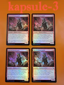 4x Harried Dronesmith | FOIL | Murders at Karlov Manor | MTG Magic Cards - Image 1