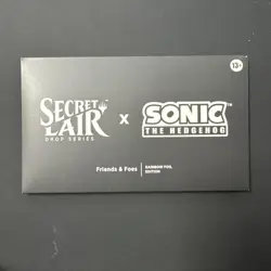 MTG X Sonic The Hedgehog Friends And Foes Foil Edition - Secret LAIR *Ships Fast - Image 1