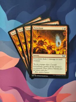 Pyroclasm x 4 | 7% Off 2+ | Duskmourn: House of Horror | NM | MTG - Image 1