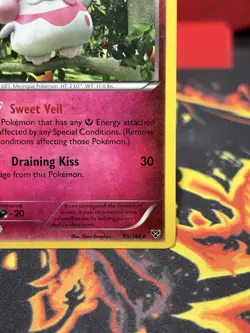 EXCLUSIVE Slurpuff 95/146 LP - Non Holo Variant XY Base Pokemon Card - Image 4