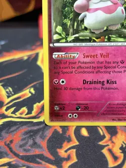 EXCLUSIVE Slurpuff 95/146 LP - Non Holo Variant XY Base Pokemon Card - Image 5