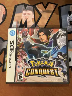 Pokemon Conquest (Nintendo DS, 2012) With Original Case & Game Manual - Image 1