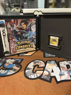 Pokemon Conquest (Nintendo DS, 2012) With Original Case & Game Manual - Image 3