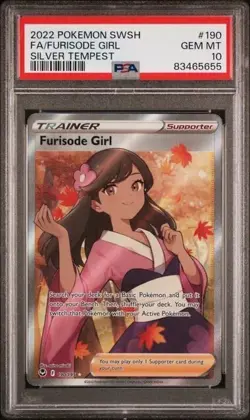 PSA 10 Waifu Set - 6 Beautiful Full Art Pokemon Trainer Cards - Image 4