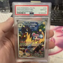 2025 POKEMON SV JOURNEY TOGETHER - JTG EN #163/159 IONO'S KILOWATTREL IR PSA 10 - Image 1