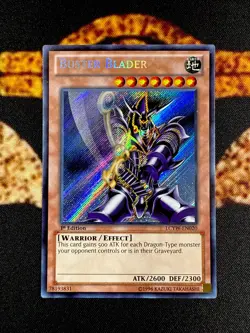🔥YUGIOH • BUSTER BLADER • SECRET RARE • LCYW-EN020 • 1st EDITION • VLP🔥 - Image 1