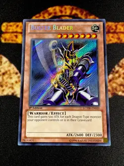 🔥YUGIOH • BUSTER BLADER • SECRET RARE • LCYW-EN020 • 1st EDITION • VLP🔥 - Image 2