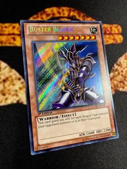 🔥YUGIOH • BUSTER BLADER • SECRET RARE • LCYW-EN020 • 1st EDITION • VLP🔥 - Image 4