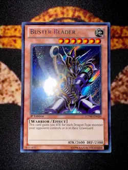 🔥YUGIOH • BUSTER BLADER • SECRET RARE • LCYW-EN020 • 1st EDITION • VLP🔥 - Image 5